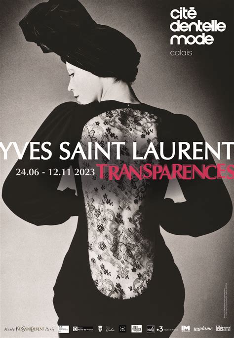 ysl affiche|ysl paris exposition.